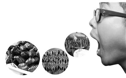 油炸蠶蛹又鮮又脆 壯漢吃完當(dāng)場(chǎng)趴桌休克