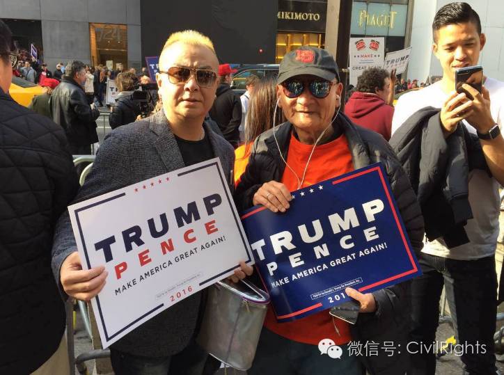 华人参政空前热烈 纽约挺川普大游行直逼"嘉年华"