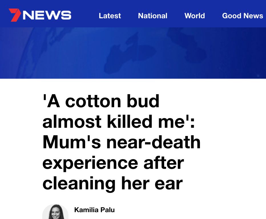 女子用棉签掏耳朵险丧命，还有人得了癫痫，甚至患癌..