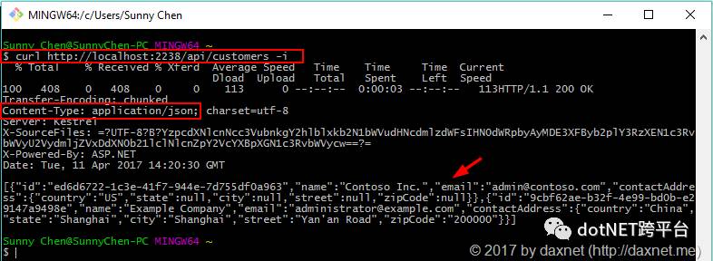 在ASP.NET Core中使用Apworks开发数据服务：对HAL的支持