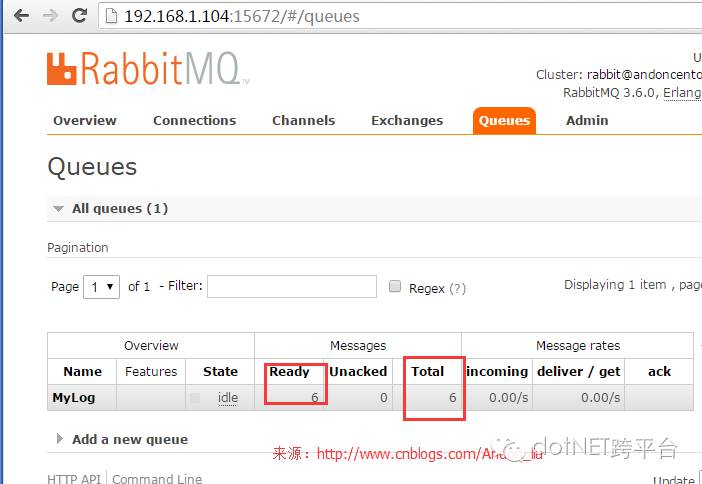 RabbitMQ消息队列应用