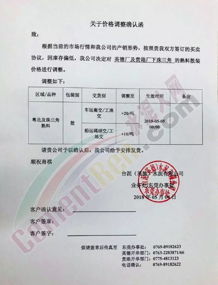 30天100多份涨价函!水泥行业要变天!_企查查