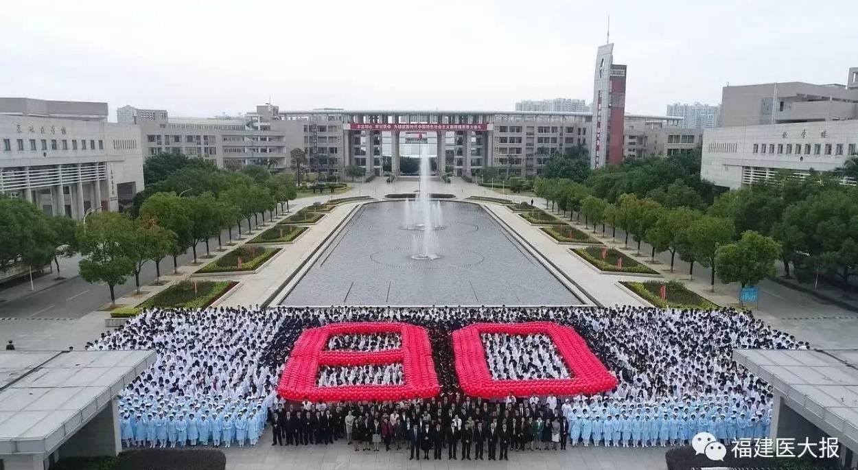 80岁生日快乐,我的福建医科大学!老照片引泪奔,你们都