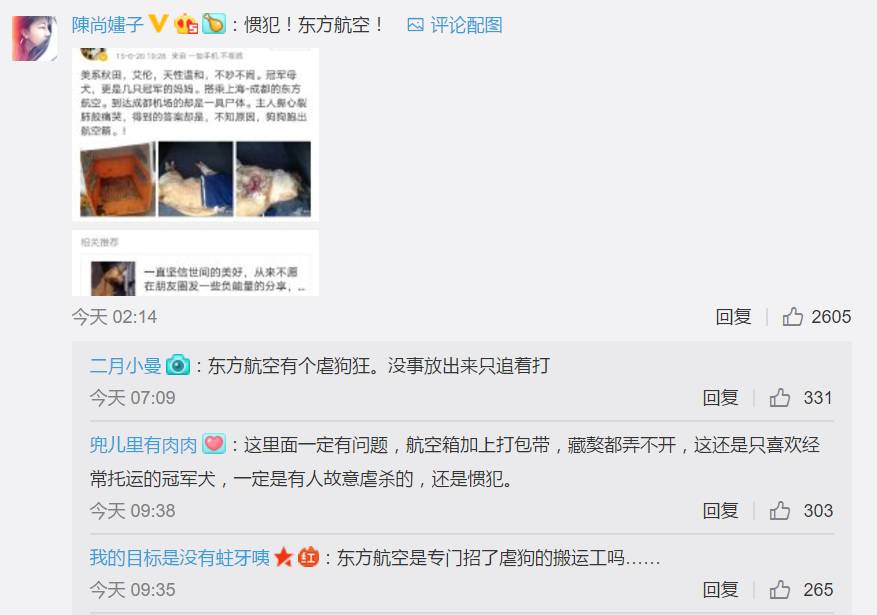 托运金毛犬疑似被重伤，舆论强烈对立只因水军搅局？