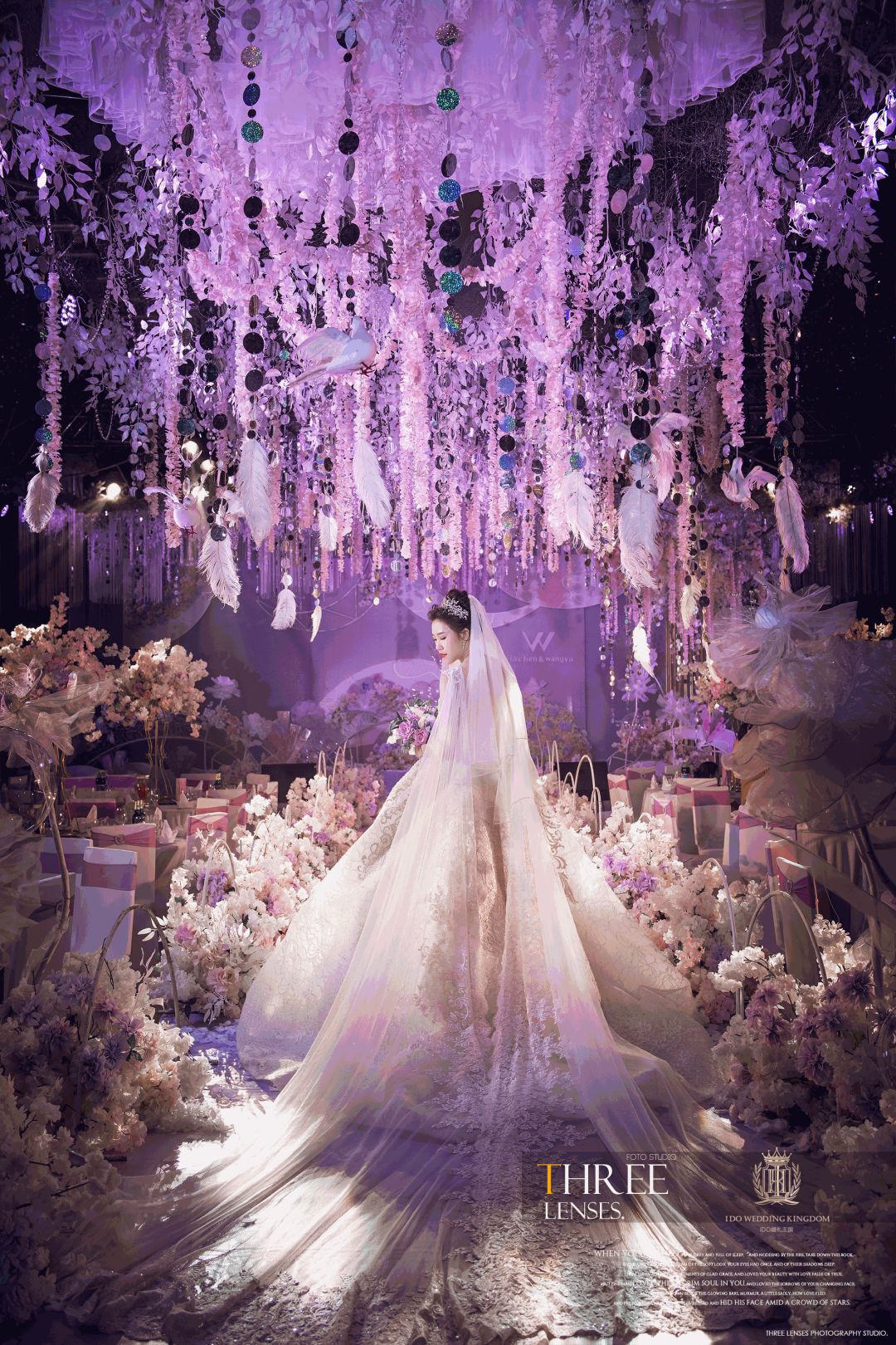 sanyuan 婚礼,《 淡紫色 》