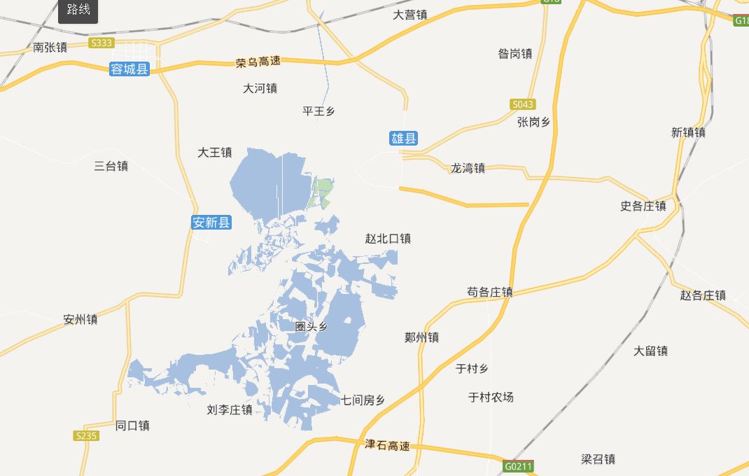 任丘市鄚州镇,苟各庄镇,七间房乡和高阳县龙化乡,规划面积1770平方图片