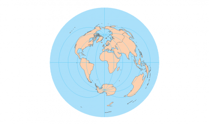 25种地图投影类型视觉参考指南