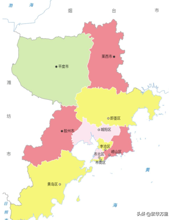 山东省的区划调整青岛市为何有10个区县