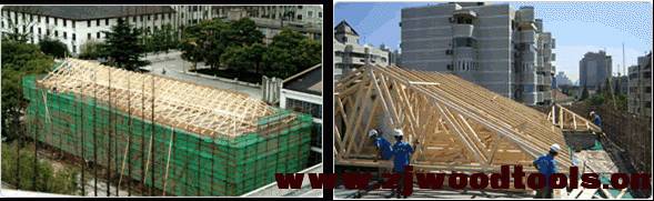 木结构房屋主要结构部分