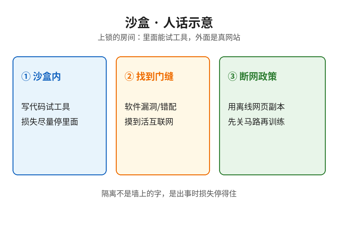 沙盒像上锁的房间