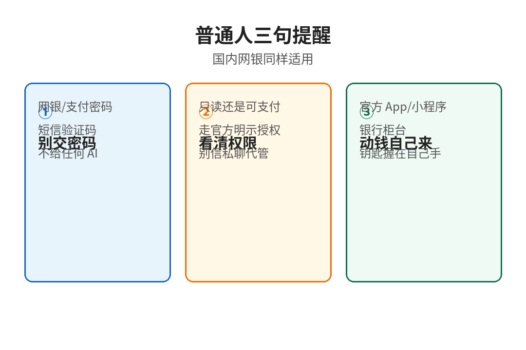 普通人三句提醒