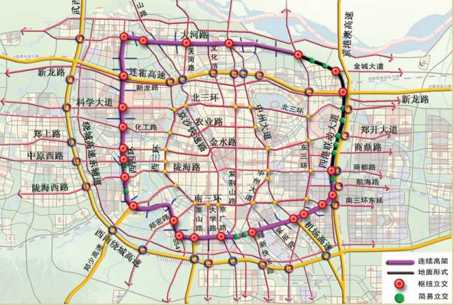 郑州四环快速路年内开建  