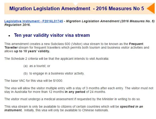 澳洲10年签证本月19日正式实施！只对中国！