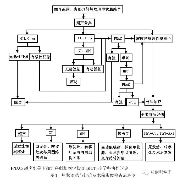 甲状腺结节影像检查流程专家共识