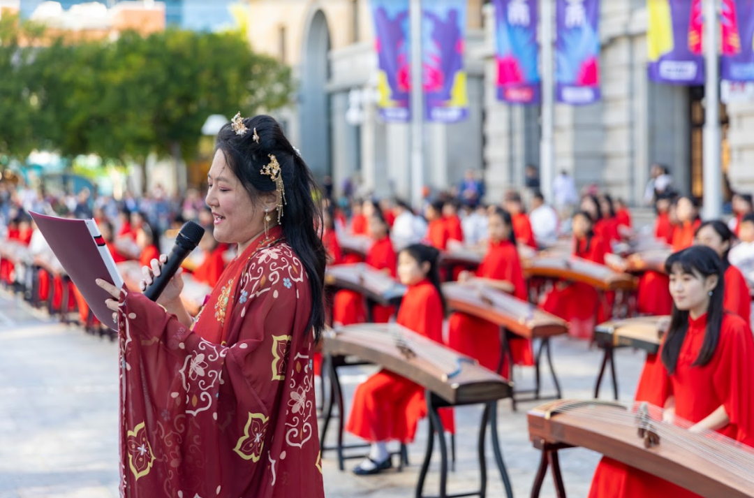2022年第三届西澳中国古筝节，百人古筝大合奏（组图） - 4