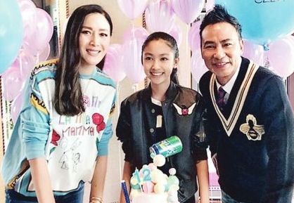 任达华和模特琦琦的女儿任晴佳,更是两人美好基因创造出来的绝佳产物