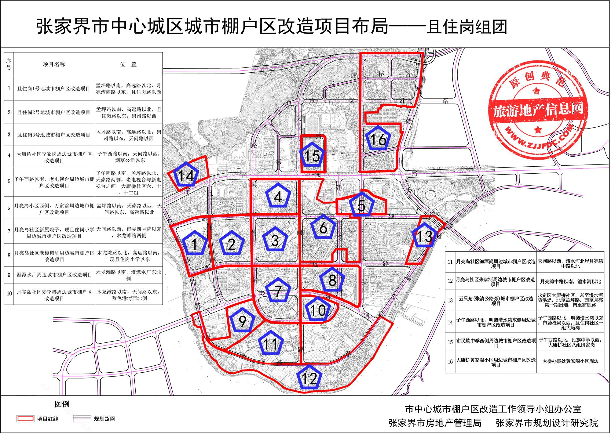 张家界棚户区改造范围~高清航拍图曝光,快看有没有你家!