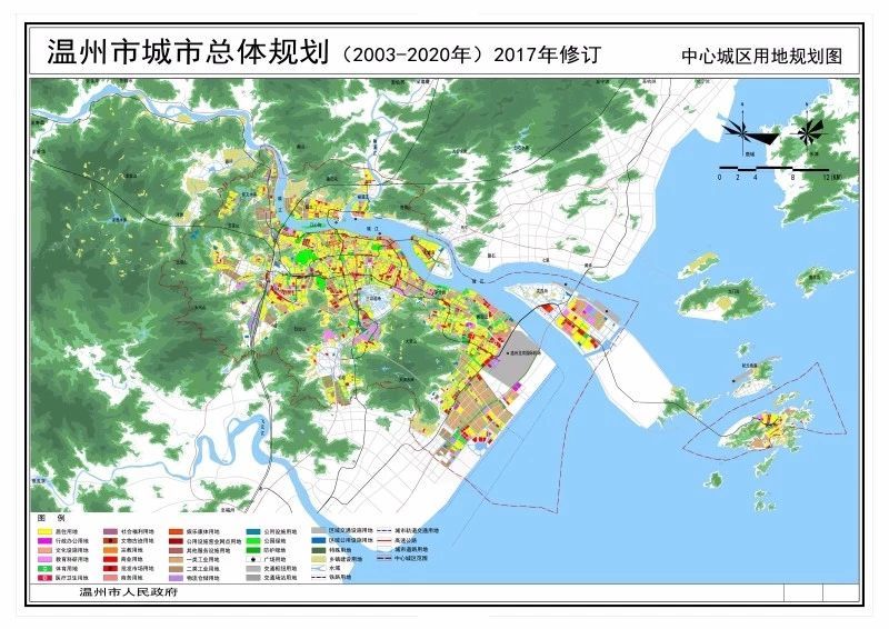 瓯北功能区,从七都岛居到三江商务区,国家战略下的温州,跨江城市骨架图片