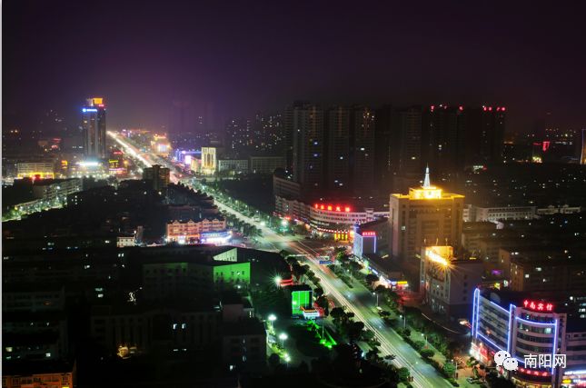 南阳夜景