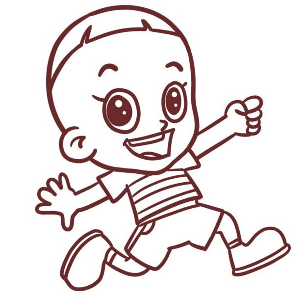 卡通人物画画 | 大头儿子简笔画绘画教程,一步一步教