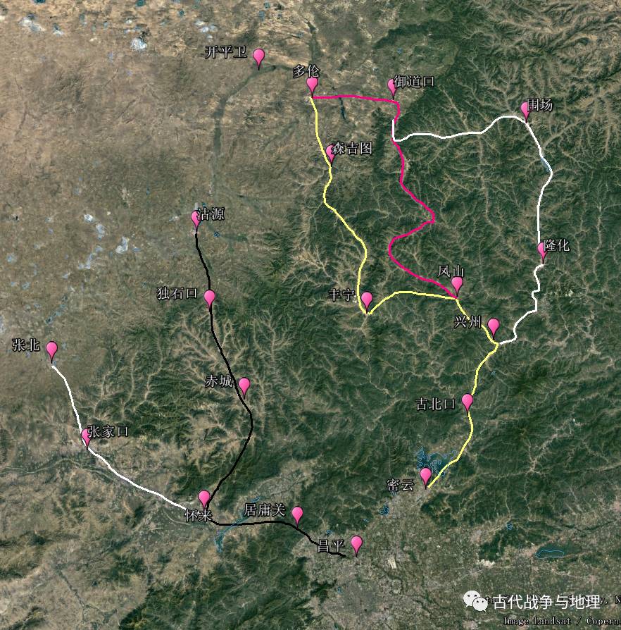 燕山山脉对华北平原的屏蔽作用一