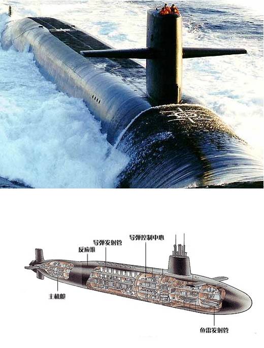 现役十大战略核潜艇 中国的排名出乎意料