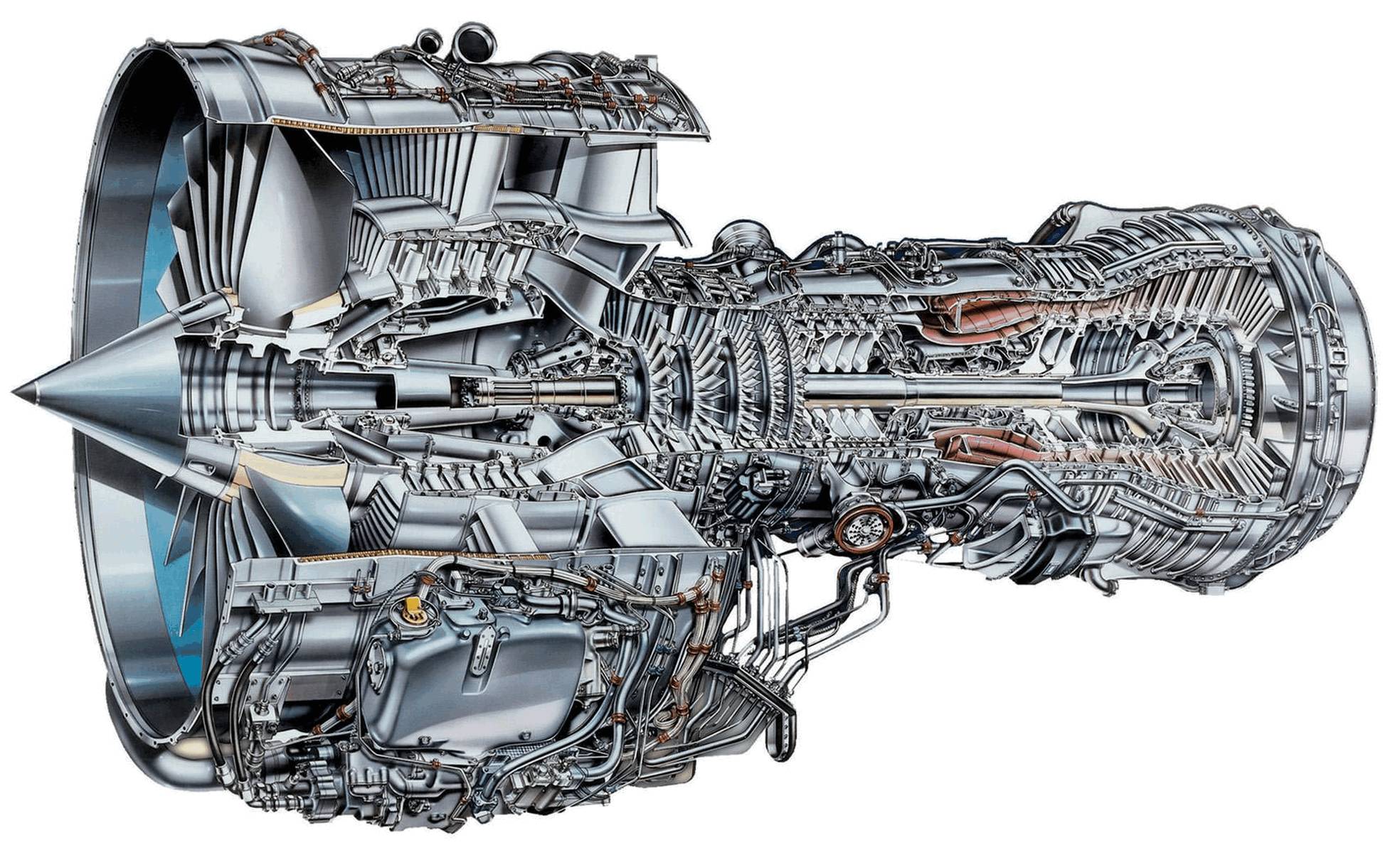 v2500发动机是由国际航空发动机公司(iae)研制生产的高涵道比双转子轴