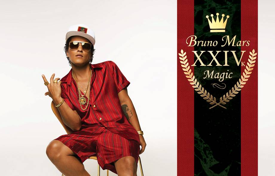 四年没白等!火星哥Bruno Mars新专辑《24K Magic》强势回归!
