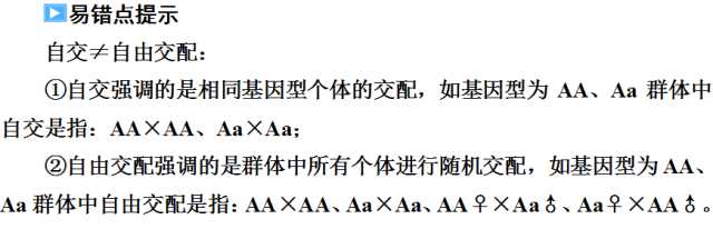 高中生物必修2第一章考点