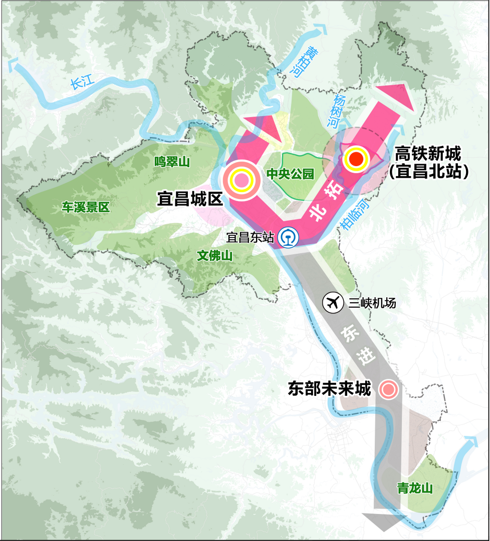 今起宜昌高铁新城控制性详细规划公示