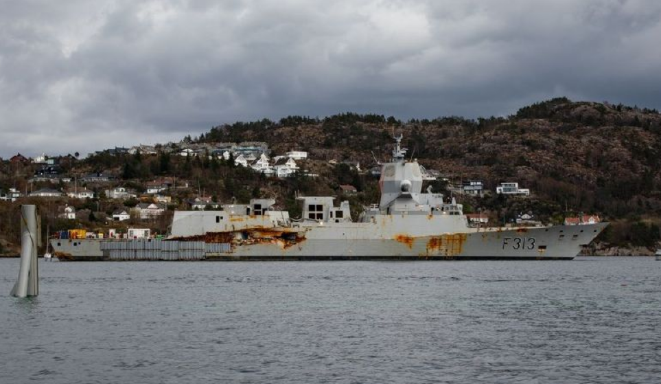 挪威将撞船沉没宙斯盾舰彻底报废 开始着手拆解卖废铁