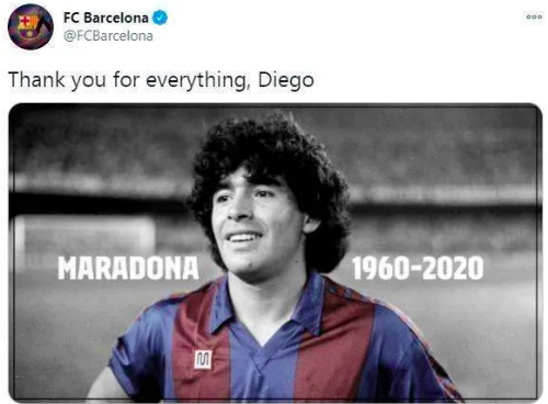 马拉多纳唯一遗愿曝光！网友泪流不止：定将竭尽全力助他实现