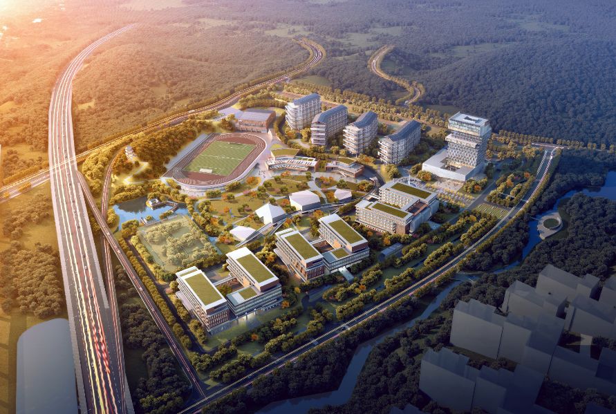 滇西应用技术大学总部校园规划设计