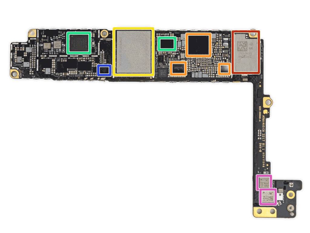 扳弯一台iphone8比登天还难,8p内部拆机详解