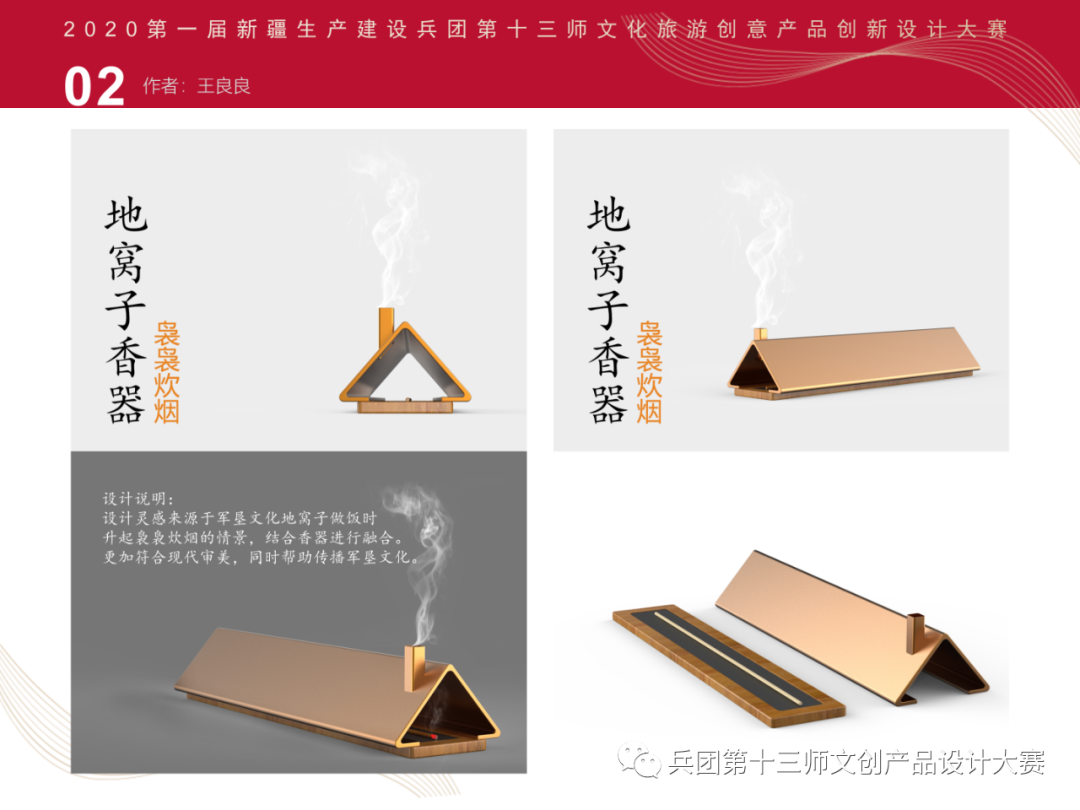2020第一届新疆生产建设兵团第十三师文化旅游创意产品创新设计大赛