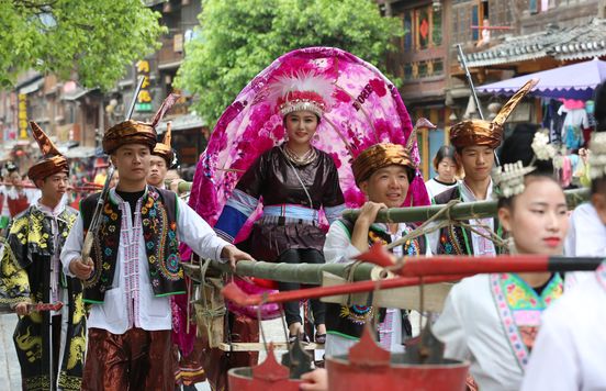 从江 肇兴侗寨_肇兴侗寨谷雨节_贵州 肇兴侗寨