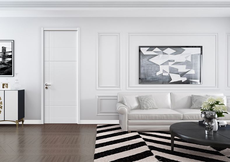 TATA木门白色室内门图片展示