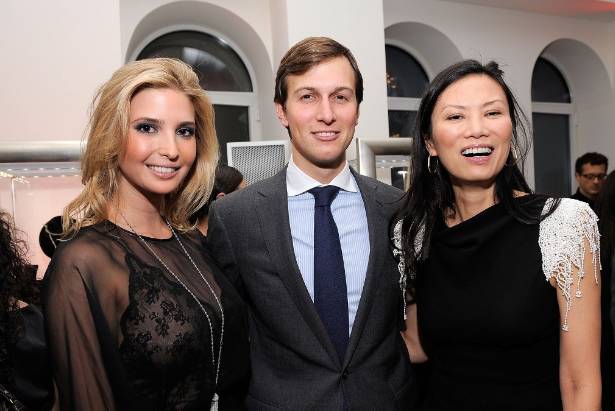 邓文迪高调示爱伊万卡，开名媛后宫我只服她(图)