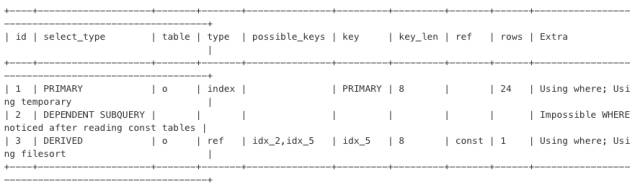 MySQL常见SQL错误用法