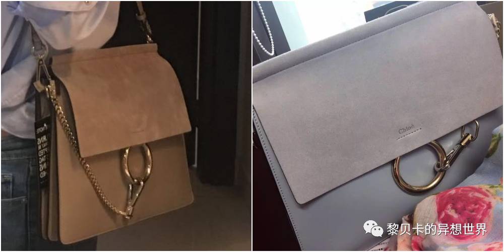 微：小号的chloe风琴包。这个包是朋友从美国带回来的，价格9000左右。