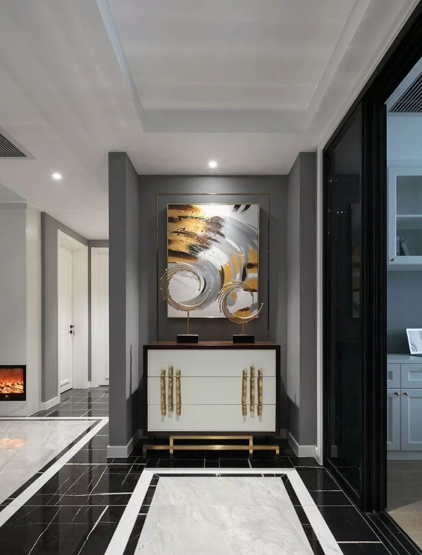 蒂尼·倍斯特图片 美式轻奢家居效果图_4