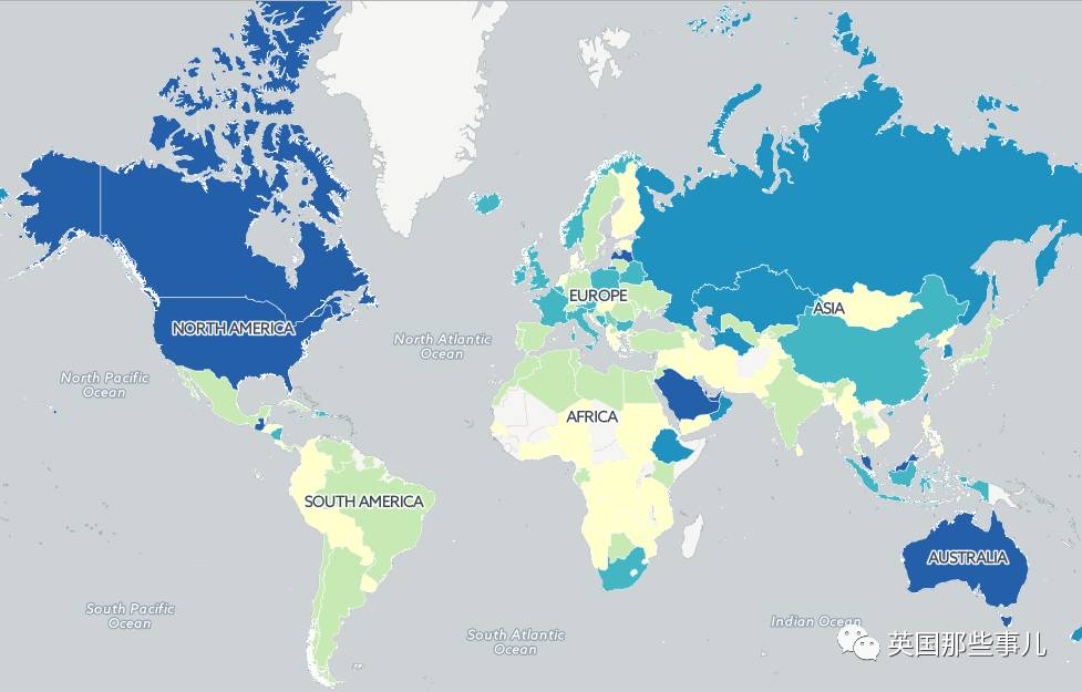 涨知识！他们用17张奇怪的地图讲述了这个世界