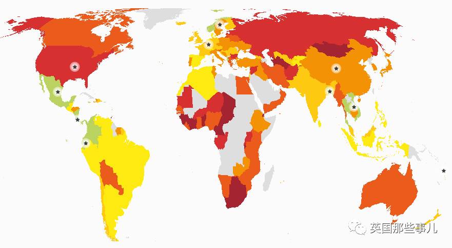 涨知识！他们用17张奇怪的地图讲述了这个世界