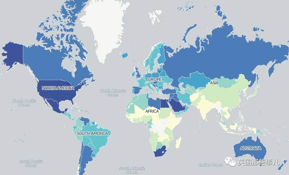 涨知识！他们用17张奇怪的地图讲述了这个世界