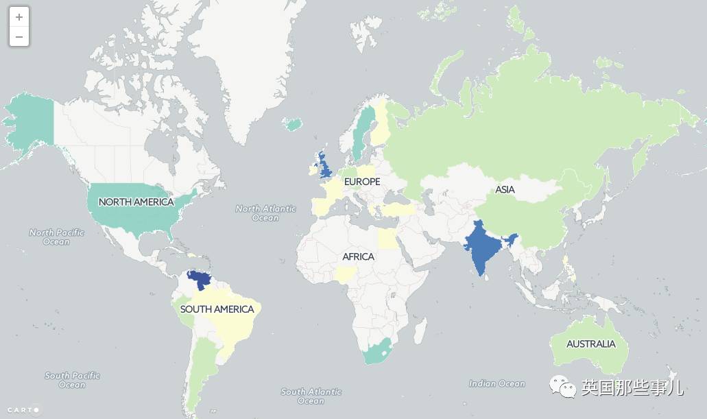 涨知识！他们用17张奇怪的地图讲述了这个世界