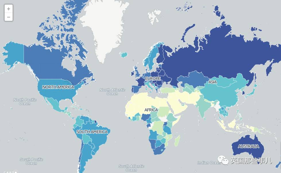 涨知识！他们用17张奇怪的地图讲述了这个世界