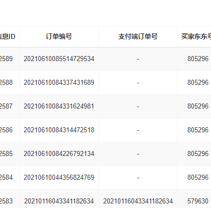 支付成功未生成订单号?