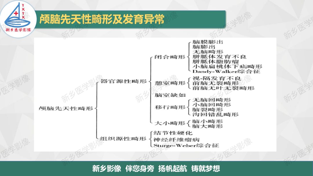 神经系统先天性畸形及发育异常影像解读一