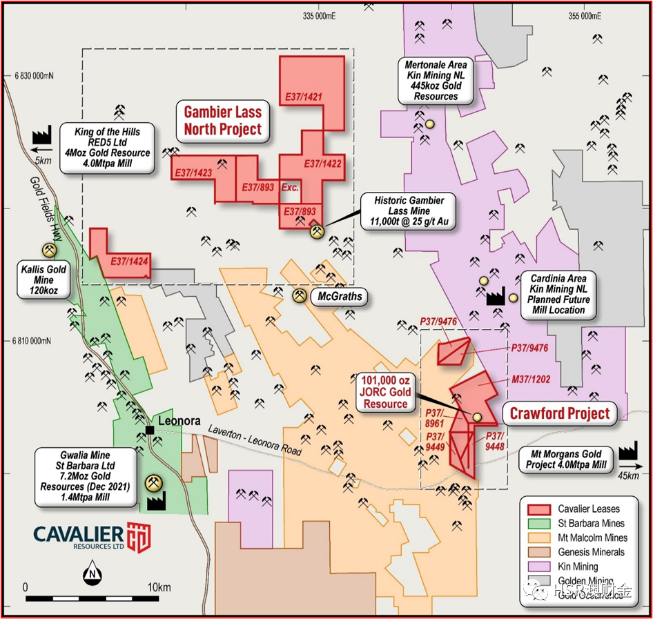 Cavalier Resources Pty Ltd (ASX: CVR)的锂+镍+黄金组合（组图） - 2