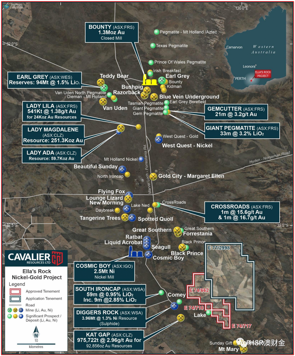 Cavalier Resources Pty Ltd (ASX: CVR)的锂+镍+黄金组合（组图） - 4